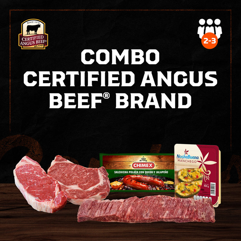 Combo Certified Angus Beef® brand