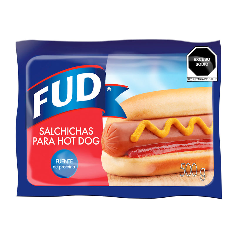 Salchicha para hot dog FUD 500 g