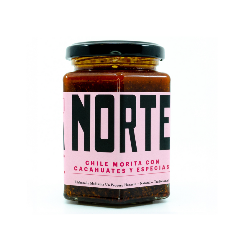 Salsas NORTE Chile Morita, Cacahuate y Especias 270 g