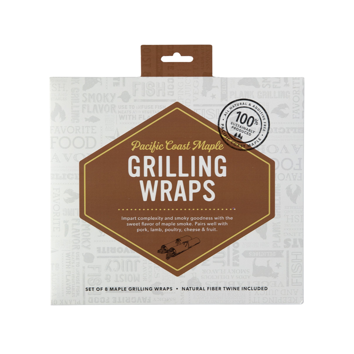 Maple Wraps (8 Pack) Wildwood Grilling