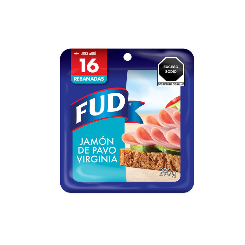 Jamón Virginia de Pavo FUD 290 g