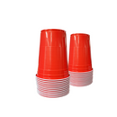 Vaso Rojo Grande INIX 25 pzas