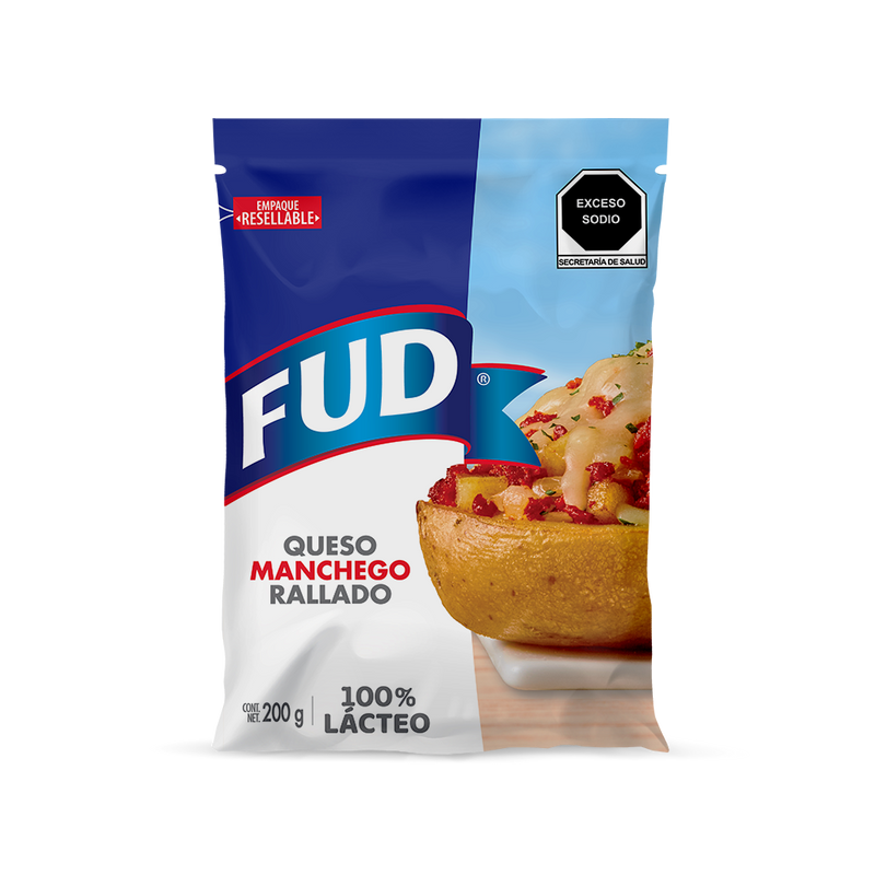 Queso Rallado Tipo Manchego FUD 200 g